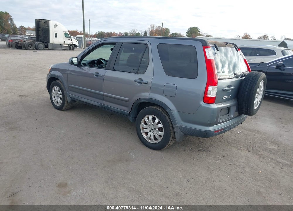 2005 HONDA CR-V SE VIN: SHSRD78995U334486