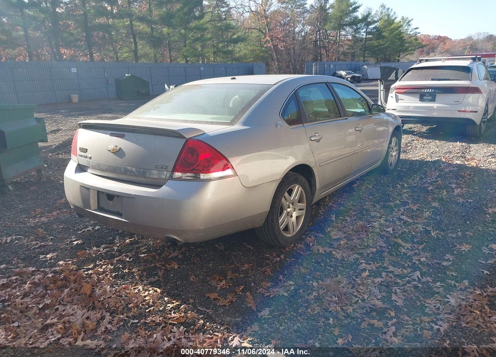 2008 CHEVROLET IMPALA LT VIN: 2G1WC583389273831