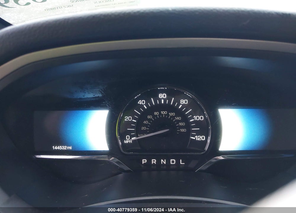 2017 LINCOLN MKZ HYBRID PREMIERE VIN: 3LN6L5KU2HR601464