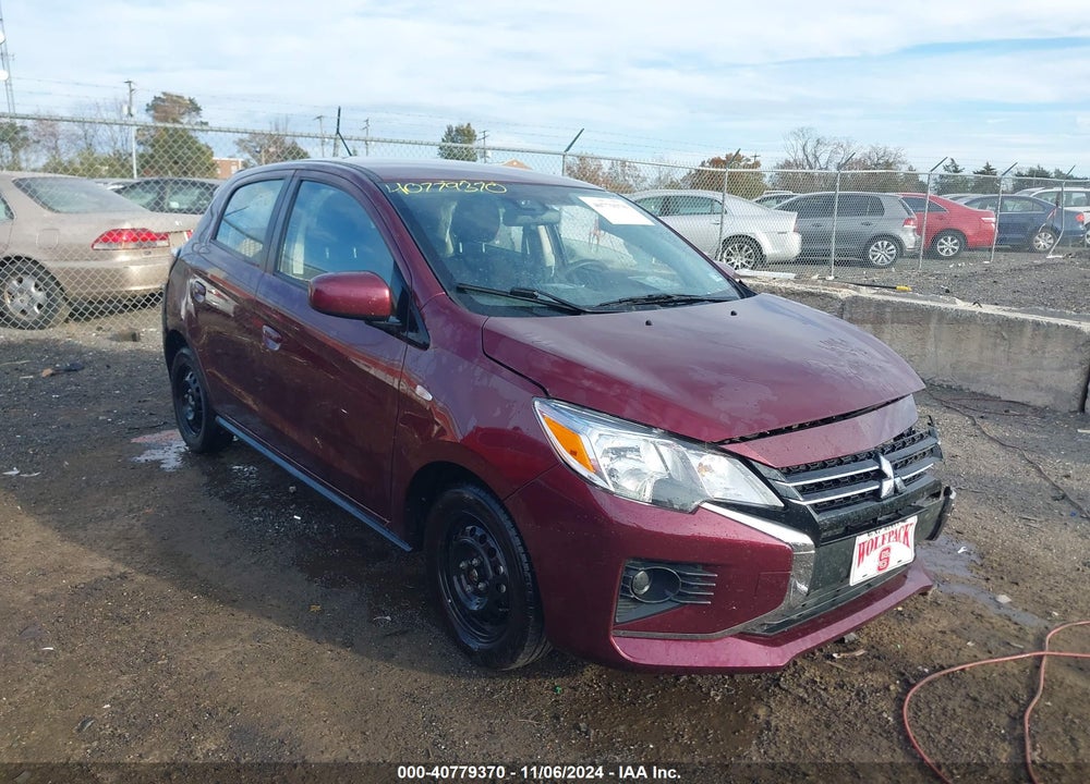 2022 MITSUBISHI MIRAGE ES VIN: ML32AUHJ7NH002446
