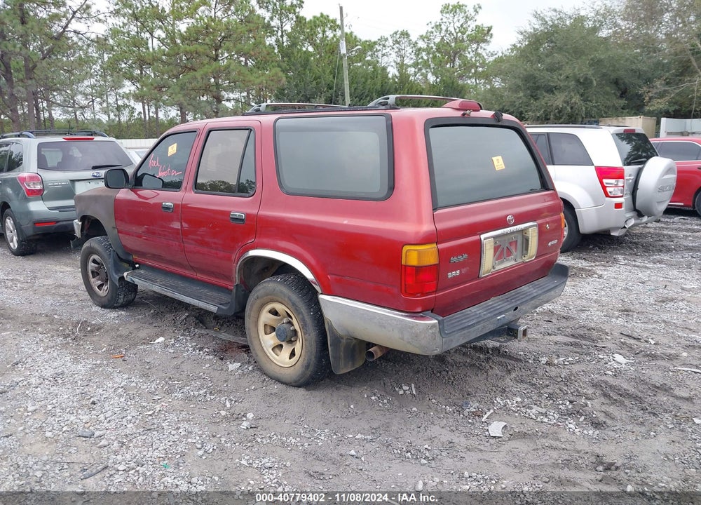 1995 TOYOTA 4RUNNER VN29 SR5 VIN: JT3VN29V6S0070918