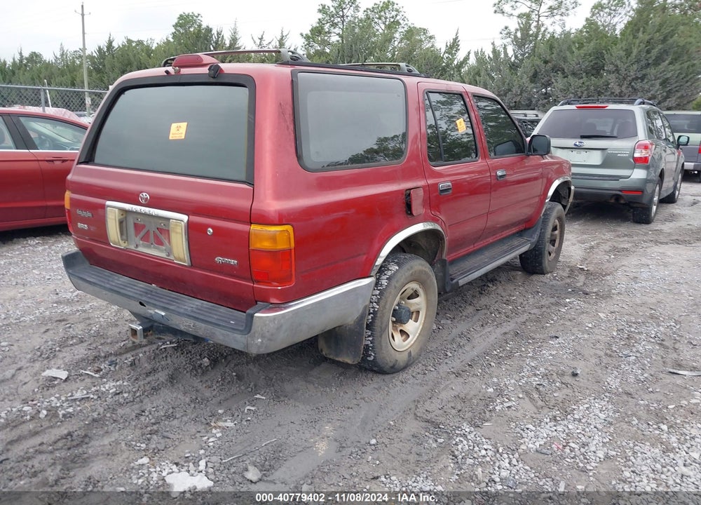 1995 TOYOTA 4RUNNER VN29 SR5 VIN: JT3VN29V6S0070918