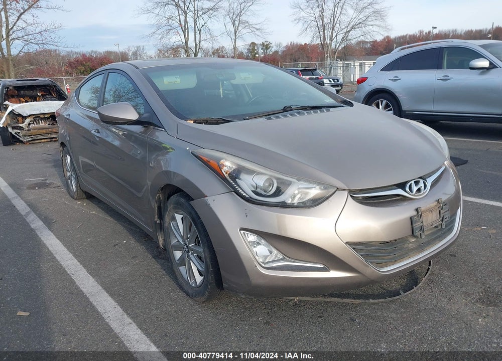 2015 HYUNDAI ELANTRA SE VIN: 5NPDH4AE8FH613233