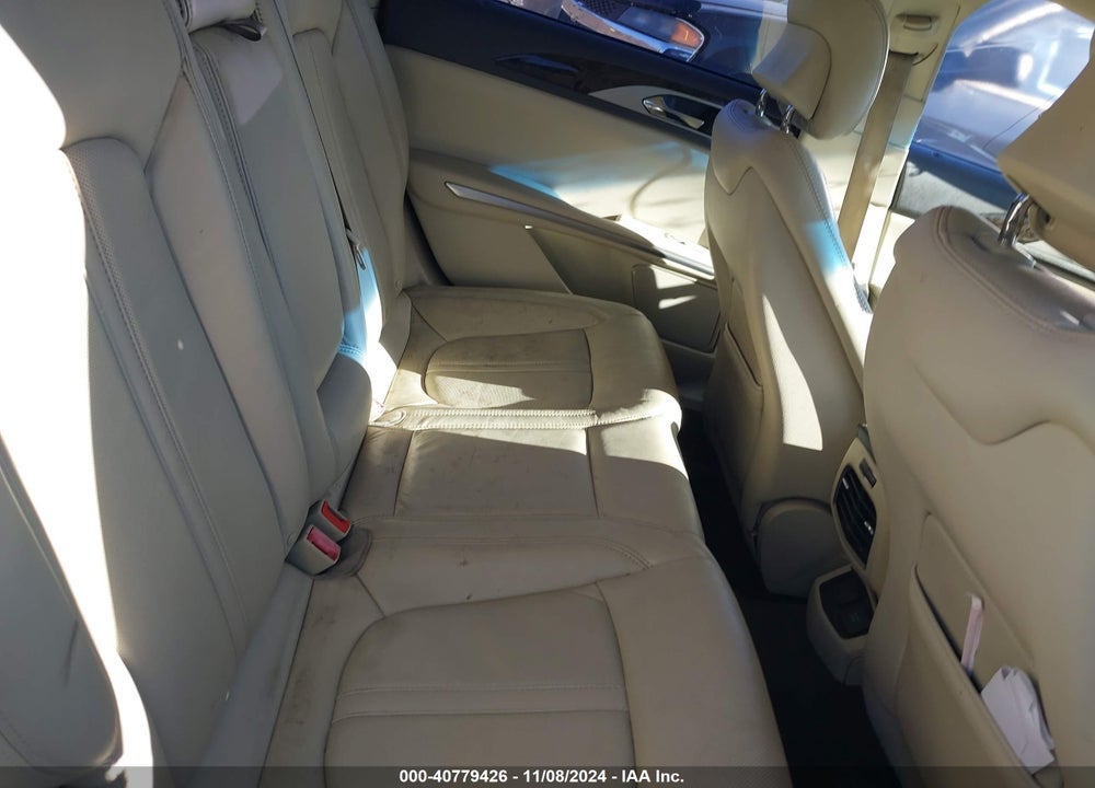 2015 LINCOLN MKZ VIN: 3LN6L2J9XFR623429