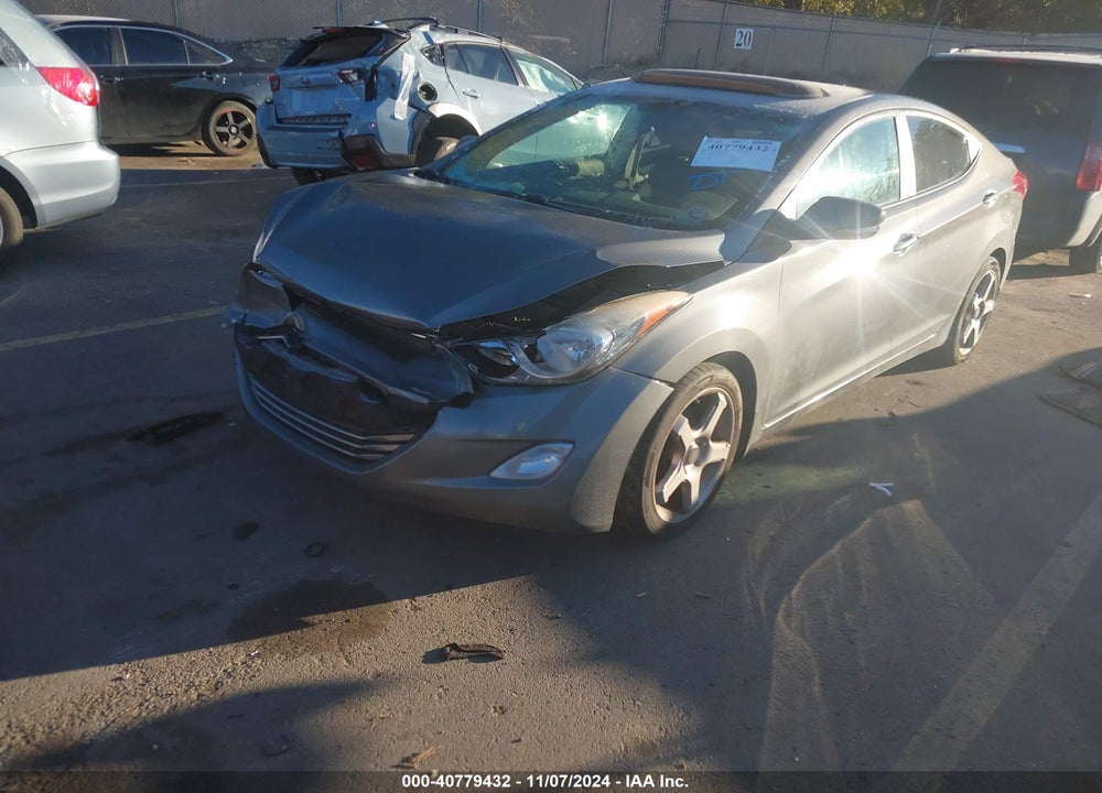 2013 HYUNDAI ELANTRA LIMITED VIN: 5NPDH4AE3DH176139