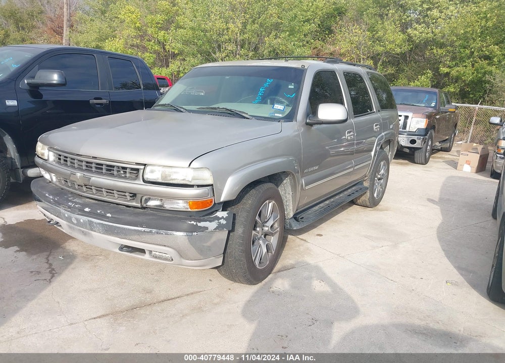 2002 CHEVROLET TAHOE LT VIN: 1GNEC13Z02R141492