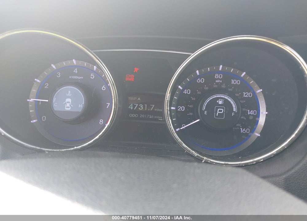 2011 HYUNDAI SONATA LIMITED VIN: 5NPEC4AC5BH133078