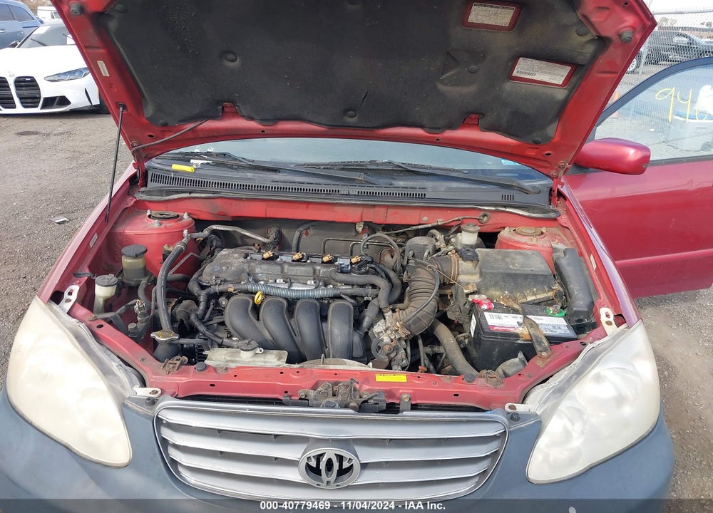 2003 TOYOTA COROLLA LE VIN: 2T1BR32EX3C025779