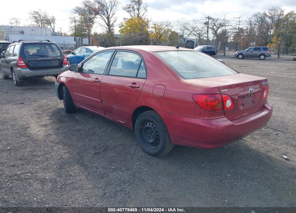 2003 TOYOTA COROLLA LE VIN: 2T1BR32EX3C025779