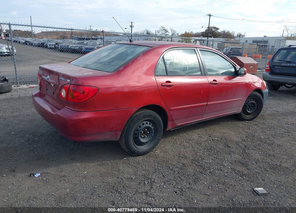 2003 TOYOTA COROLLA LE VIN: 2T1BR32EX3C025779