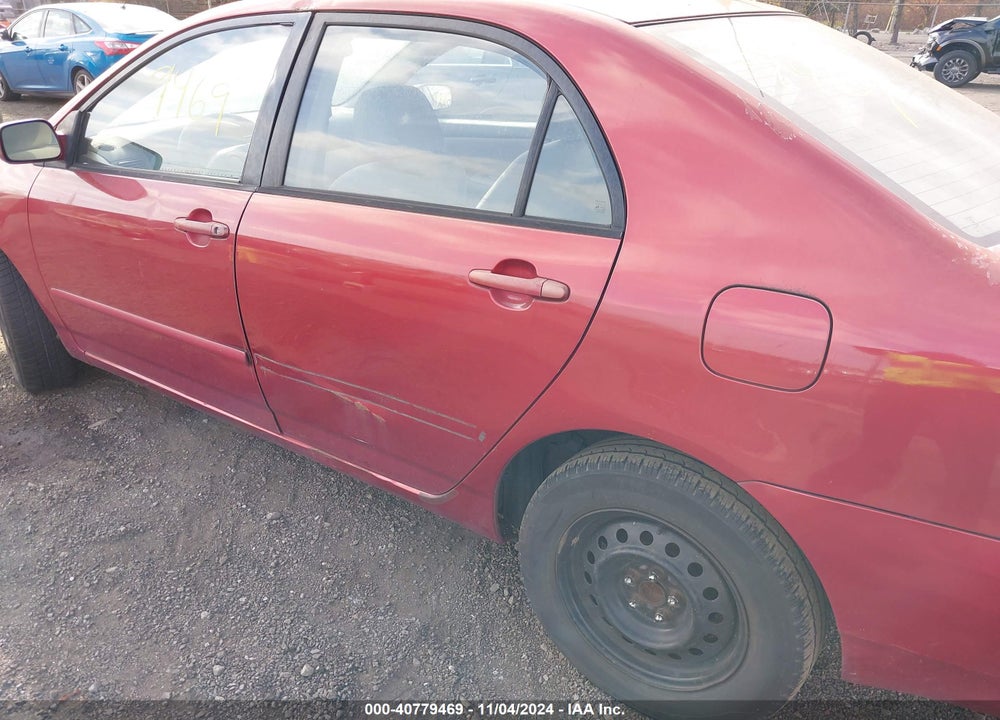 2003 TOYOTA COROLLA LE VIN: 2T1BR32EX3C025779