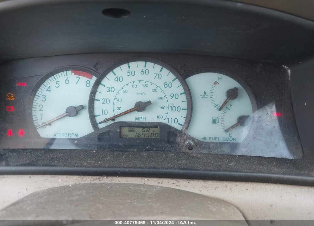 2003 TOYOTA COROLLA LE VIN: 2T1BR32EX3C025779