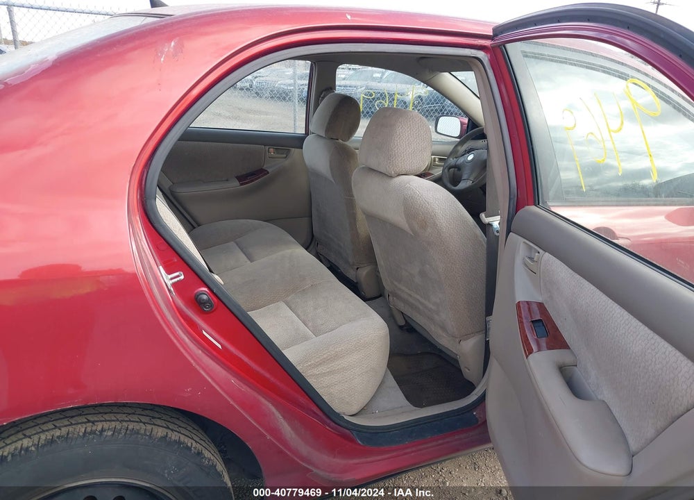 2003 TOYOTA COROLLA LE VIN: 2T1BR32EX3C025779