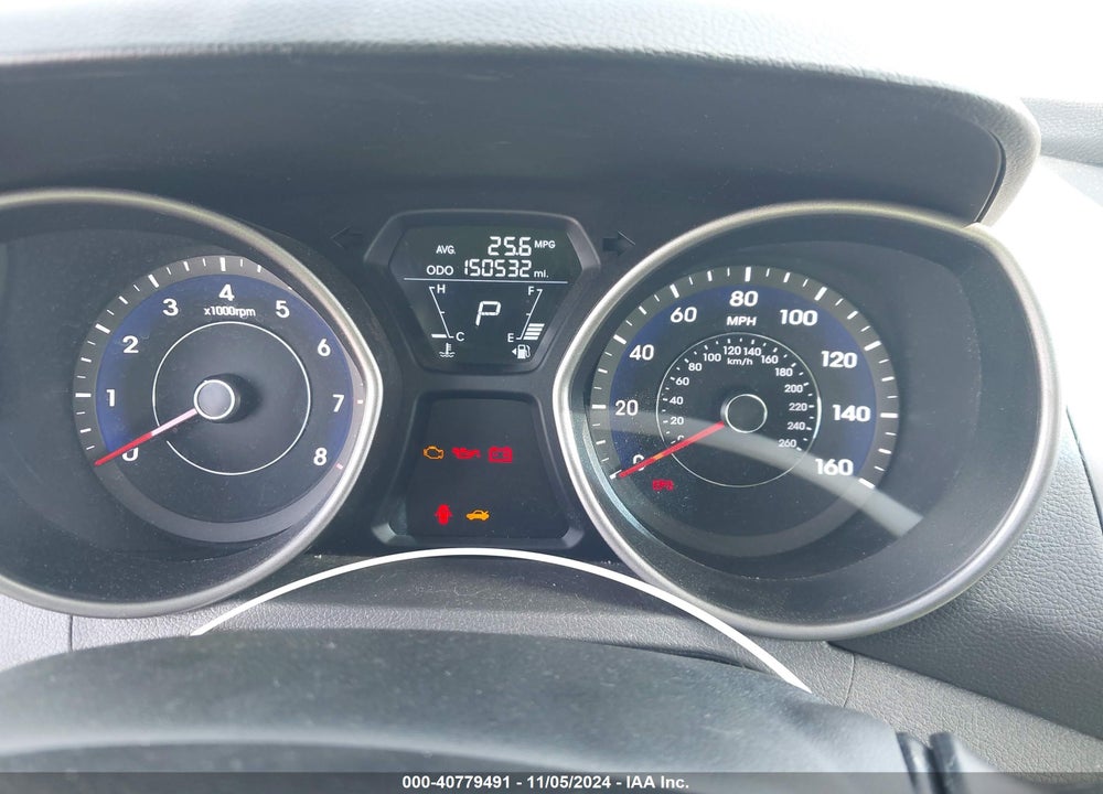 2013 HYUNDAI ELANTRA GLS VIN: 5NPDH4AEXDH387676
