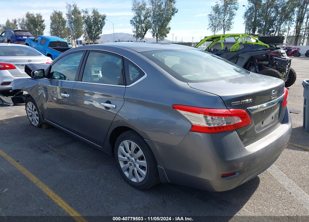 2015 NISSAN SENTRA S VIN: 3N1AB7AP7FY327516