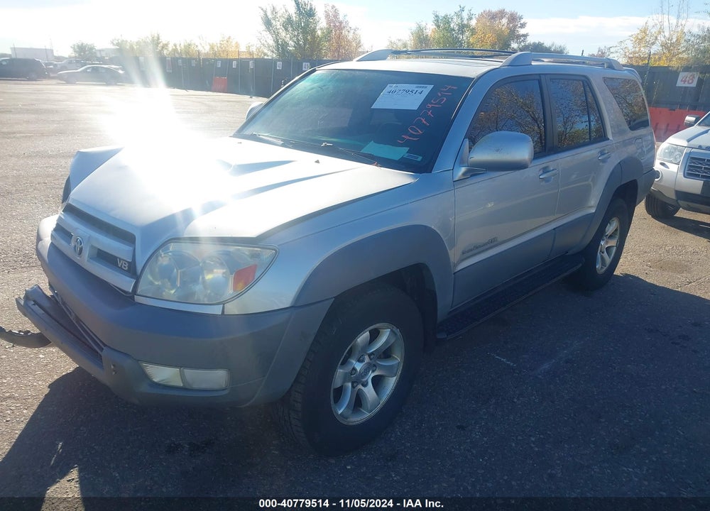 2003 TOYOTA 4RUNNER SR5 SPORT V8 VIN: JTEBT14RX30018908