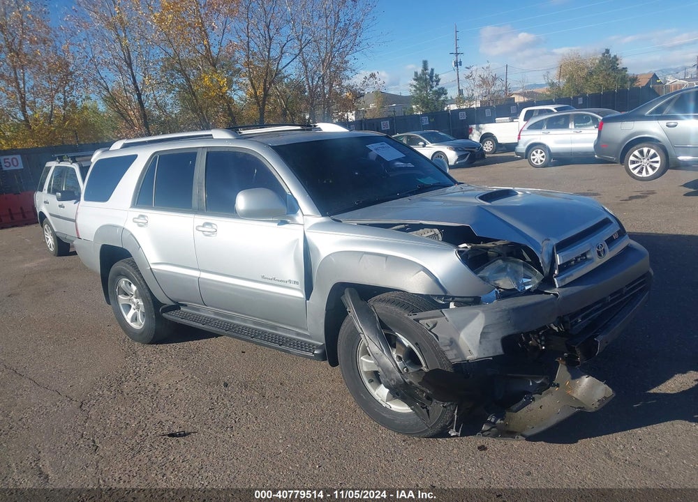 2003 TOYOTA 4RUNNER SR5 SPORT V8 VIN: JTEBT14RX30018908