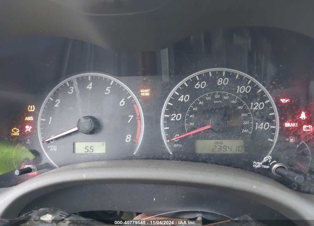2010 TOYOTA COROLLA VIN: 2T1BU4EE1AC308360