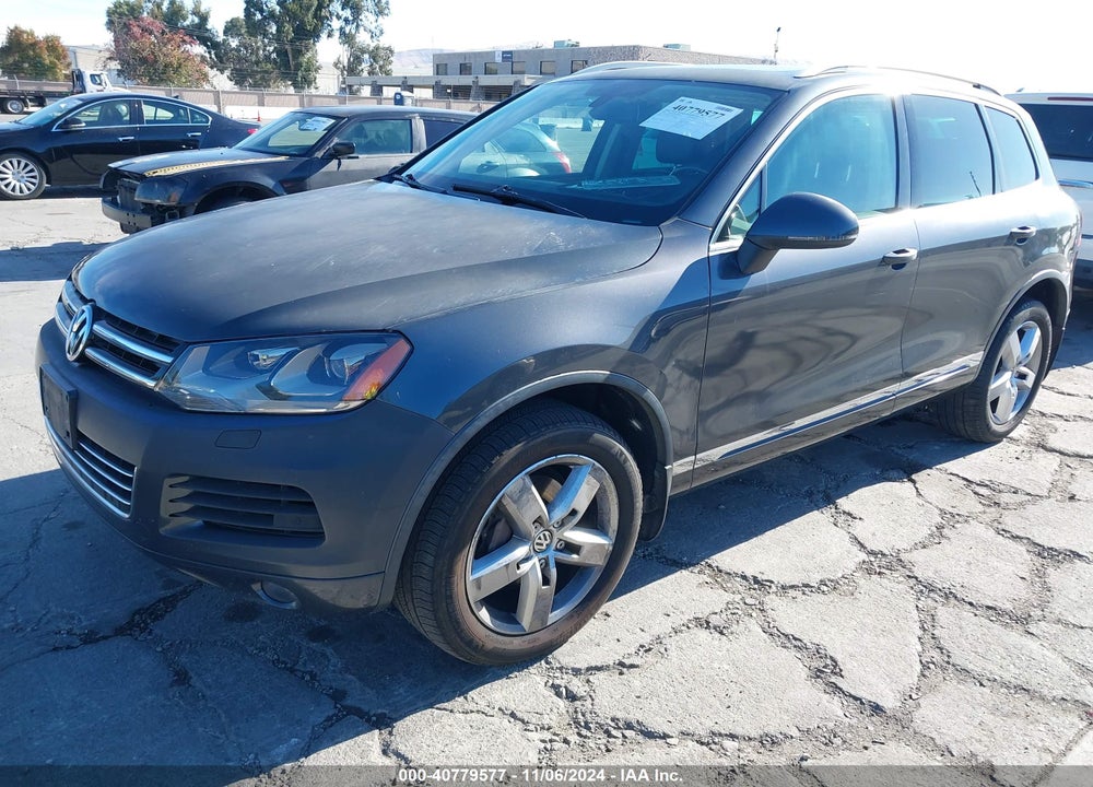 2012 VOLKSWAGEN TOUAREG VR6 EXECUTIVE/VR6 LUX/VR6 SPORT VIN: WVGFF9BP5CD002701