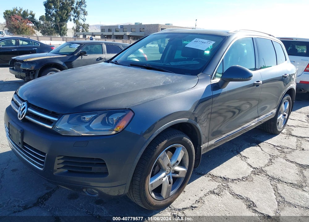 2012 VOLKSWAGEN TOUAREG VR6 EXECUTIVE/VR6 LUX/VR6 SPORT VIN: WVGFF9BP5CD002701