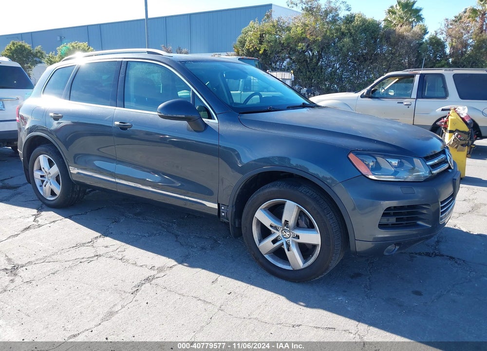 2012 VOLKSWAGEN TOUAREG VR6 EXECUTIVE/VR6 LUX/VR6 SPORT VIN: WVGFF9BP5CD002701