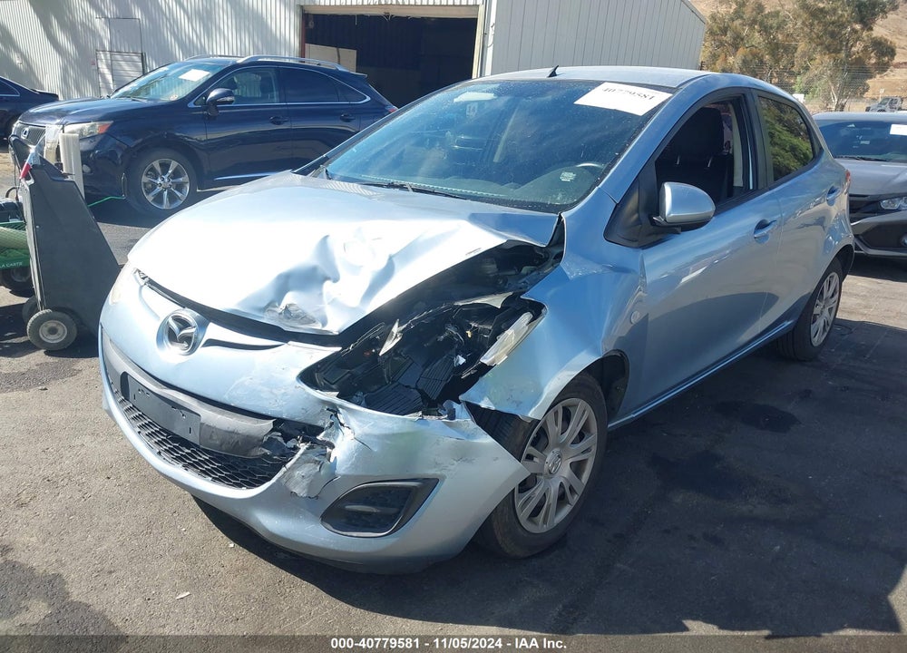 2013 MAZDA 2 SPORT VIN: JM1DE1KZ5D0169036