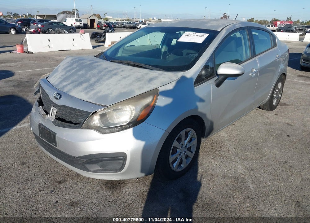 2015 KIA RIO LX VIN: KNADM4A31F6464519