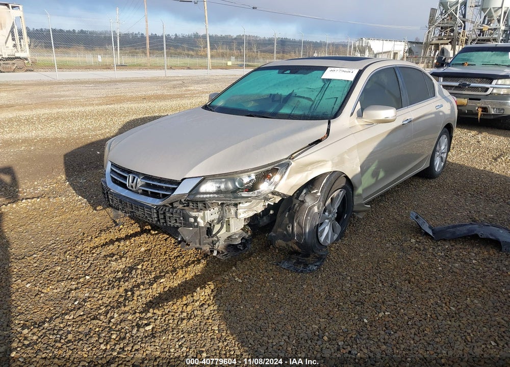2013 HONDA ACCORD EX-L VIN: 1HGCR2F8XDA124547