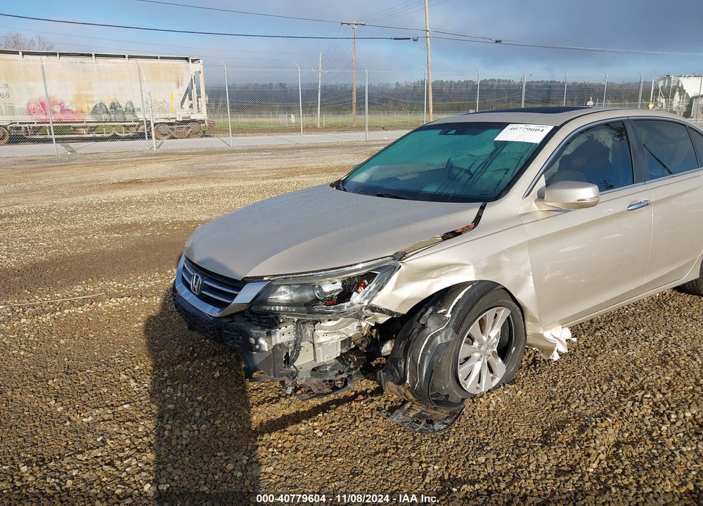 2013 HONDA ACCORD EX-L VIN: 1HGCR2F8XDA124547