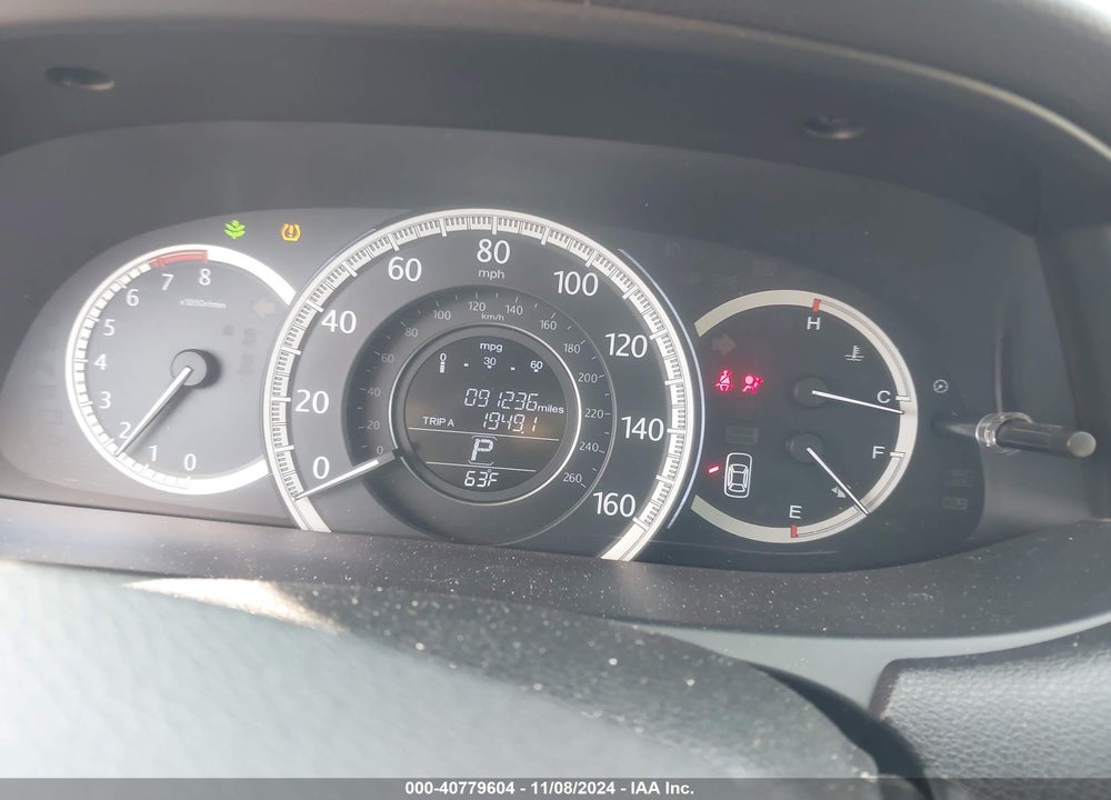 2013 HONDA ACCORD EX-L VIN: 1HGCR2F8XDA124547