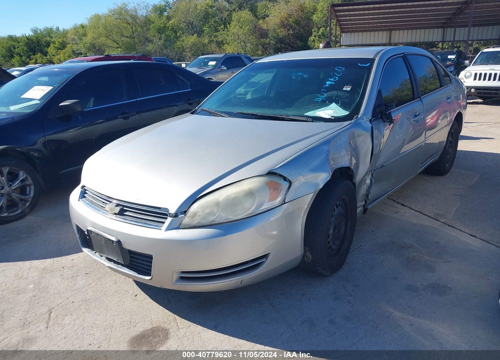 2008 CHEVROLET IMPALA LS VIN: 2G1WB58K081274282