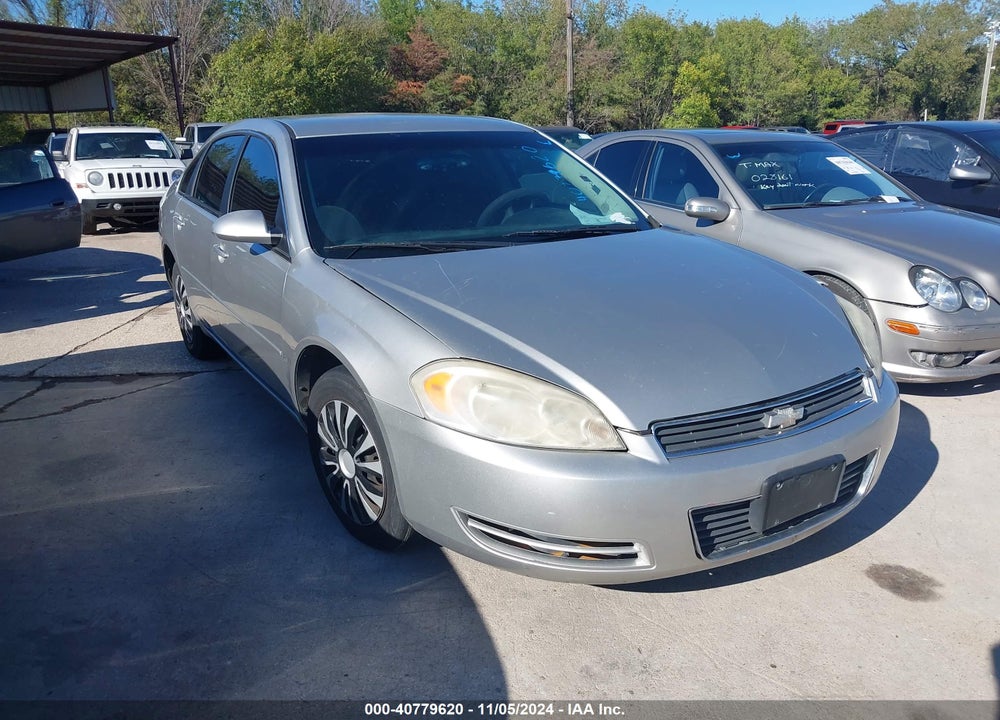 2008 CHEVROLET IMPALA LS VIN: 2G1WB58K081274282