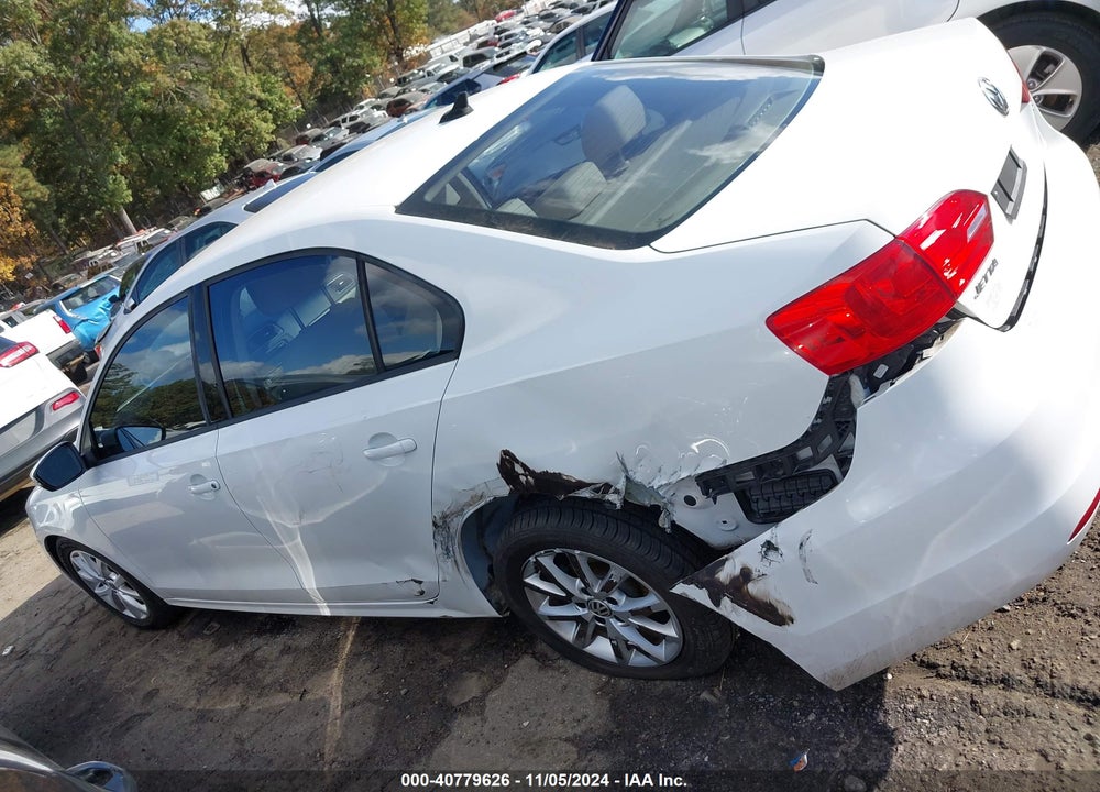 2012 VOLKSWAGEN JETTA 2.5L SE VIN: 3VWBP7AJ7CM112927