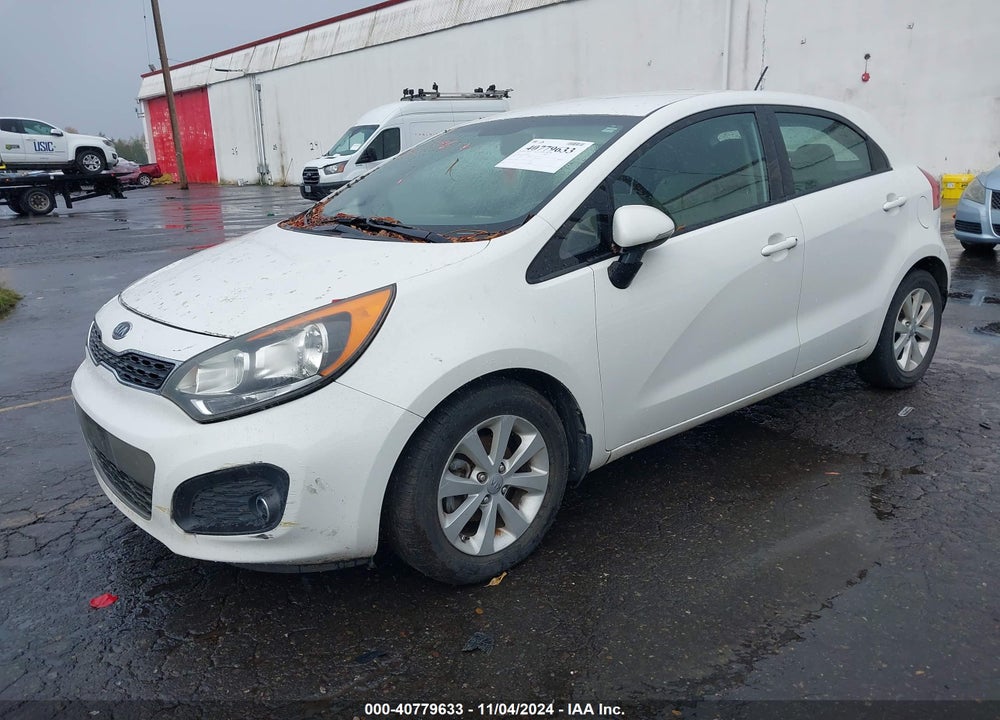 2013 KIA RIO EX VIN: KNADN5A35D6132406