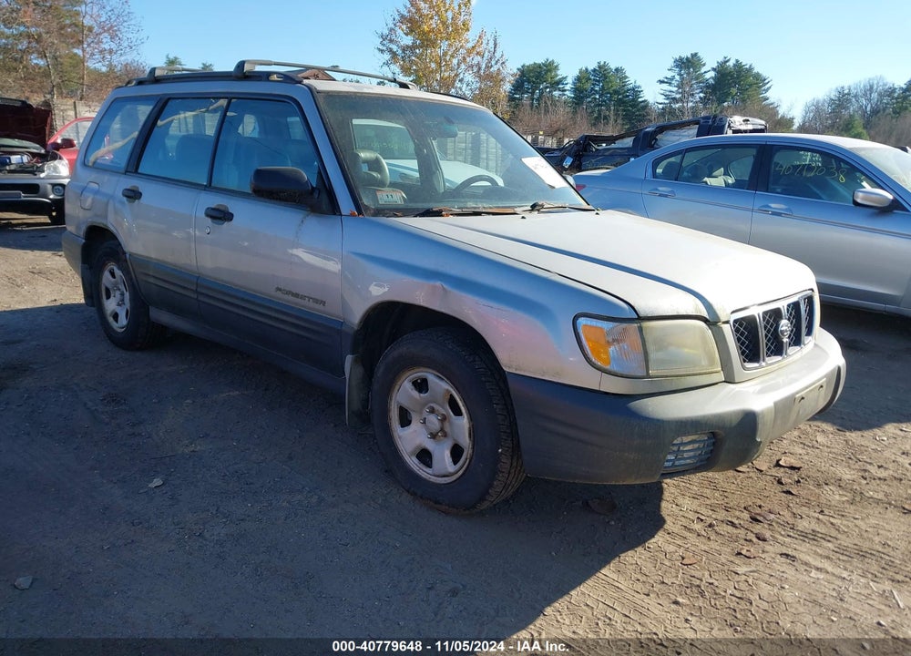 2001 SUBARU FORESTER L VIN: JF1SF63581H736775