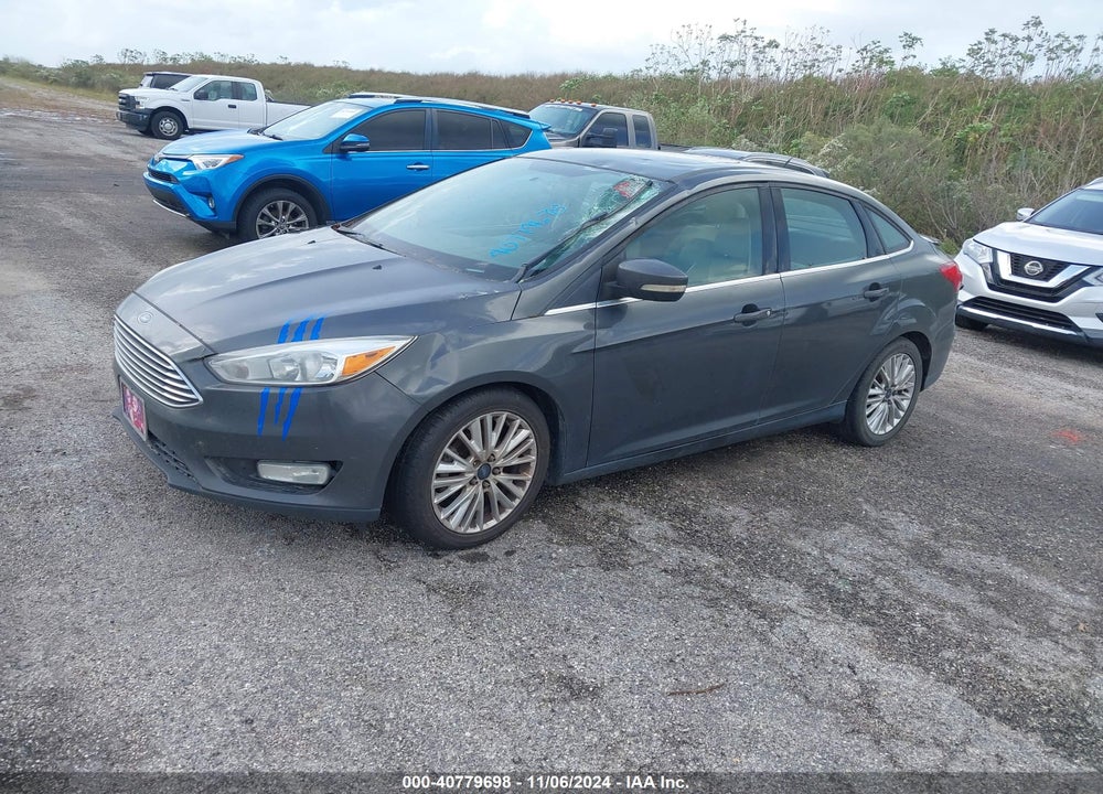 2017 FORD FOCUS TITANIUM VIN: 1FADP3J2XHL264678