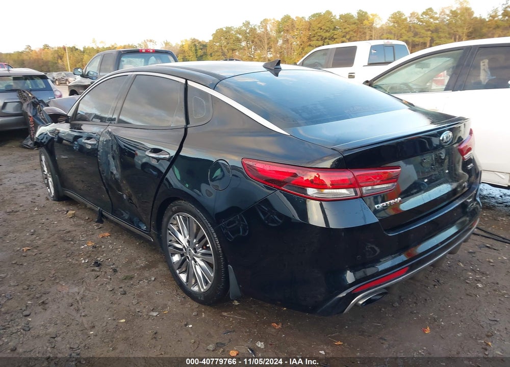 2018 KIA OPTIMA SX TURBO VIN: 5XXGV4L22JG187407
