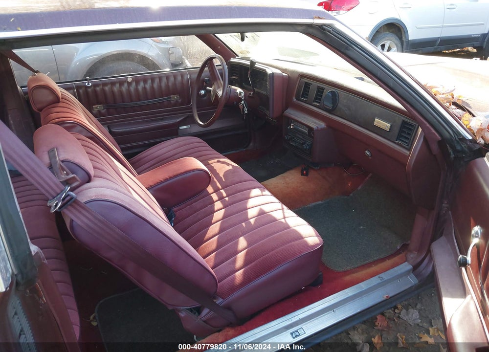 1983 CHEVROLET MONTE CARLO VIN: 1G1AZ3792DR226051