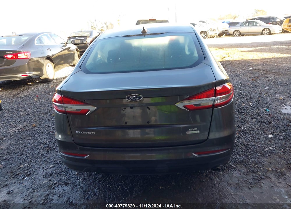 2020 FORD FUSION SE VIN: 3FA6P0HD5LR163749