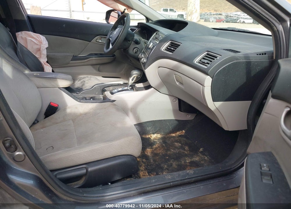 2013 HONDA CIVIC LX VIN: 19XFB2F55DE266596