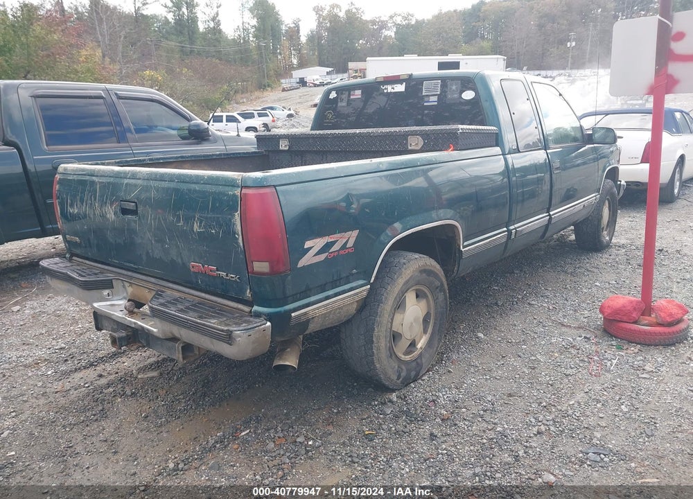 1997 GMC SIERRA 1500 SL WIDESIDE VIN: 2GTEK19R8V1551781
