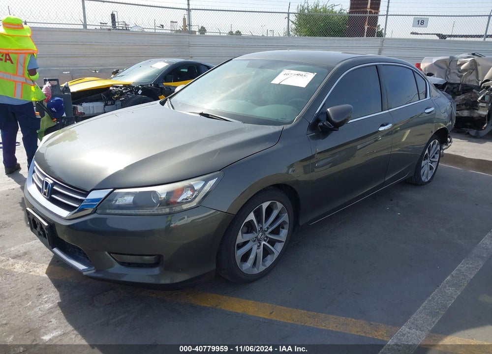 2015 HONDA ACCORD SPORT VIN: 1HGCR2F5XFA078937