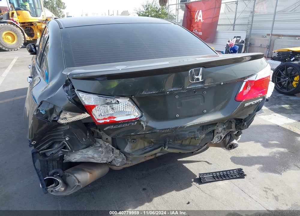 2015 HONDA ACCORD SPORT VIN: 1HGCR2F5XFA078937