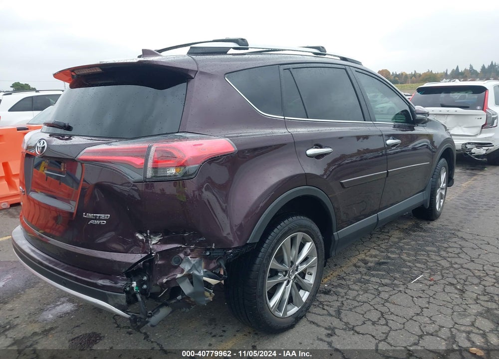 2016 TOYOTA RAV4 LIMITED VIN: 2T3DFREV2GW471632