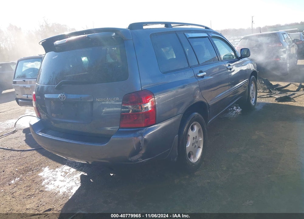 2006 TOYOTA HIGHLANDER LIMITED V6 VIN: JTEEP21A660137212