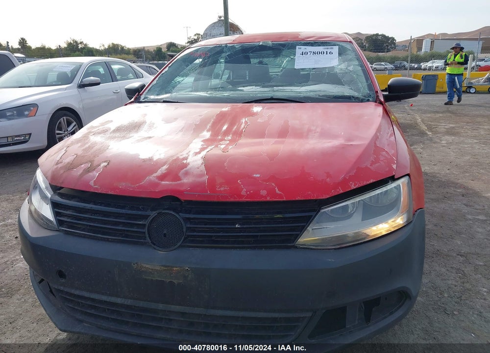 2013 VOLKSWAGEN JETTA 2.0L S VIN: 3VW2K7AJ2DM397911
