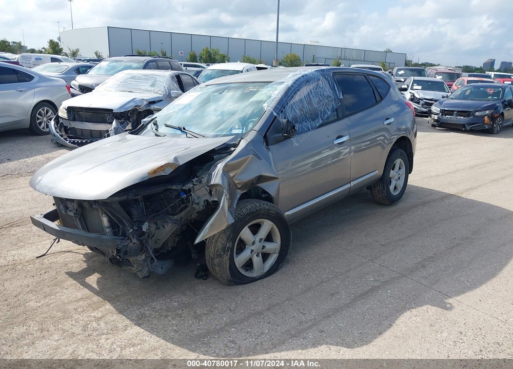 2013 NISSAN ROGUE S VIN: JN8AS5MT6DW522929