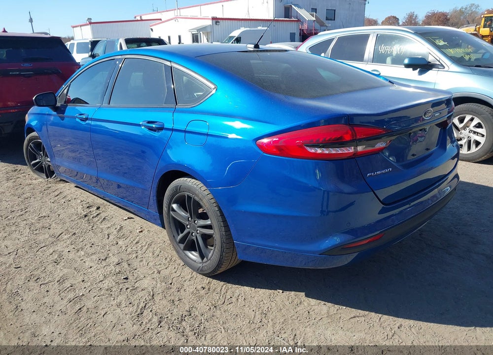 2018 FORD FUSION SE VIN: 3FA6P0HD8JR156503