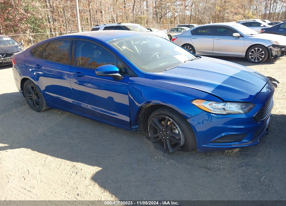 2018 FORD FUSION SE VIN: 3FA6P0HD8JR156503