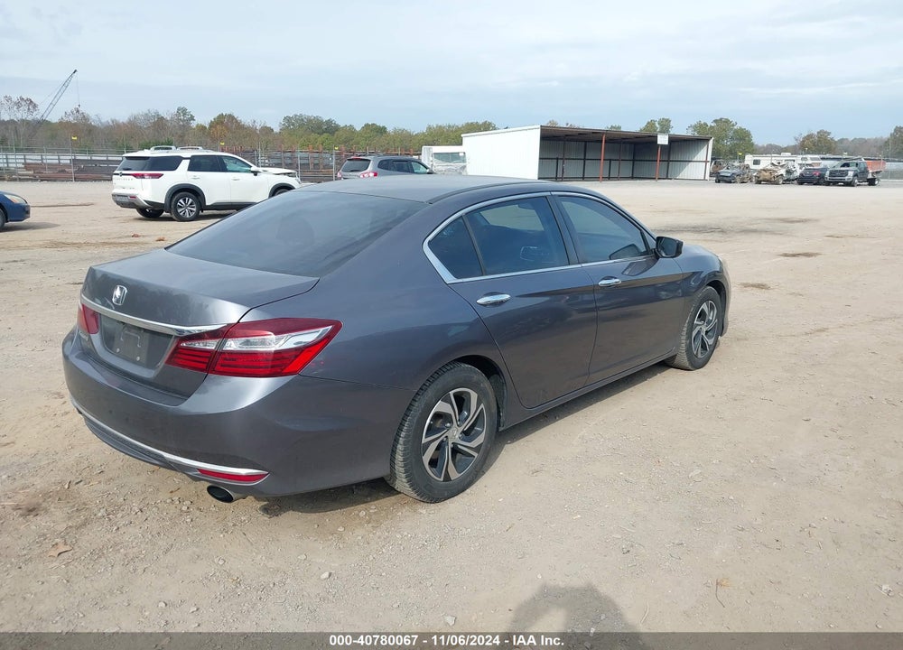 2016 HONDA ACCORD LX VIN: 1HGCR2F32GA203574